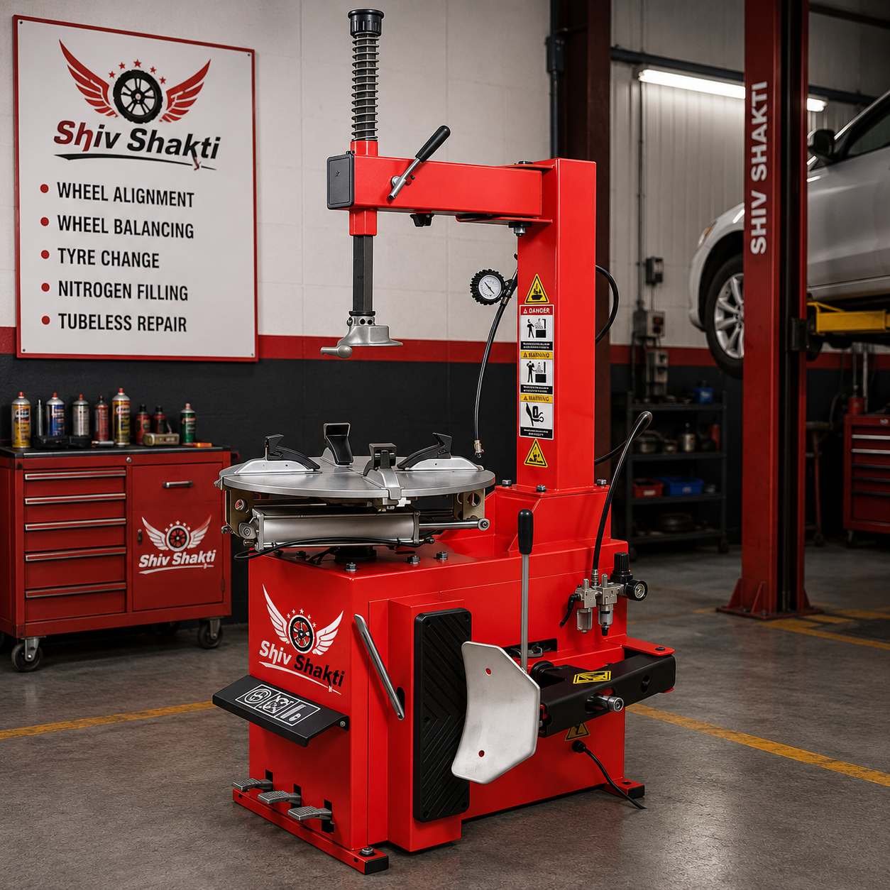 Automatic Tyre Changer