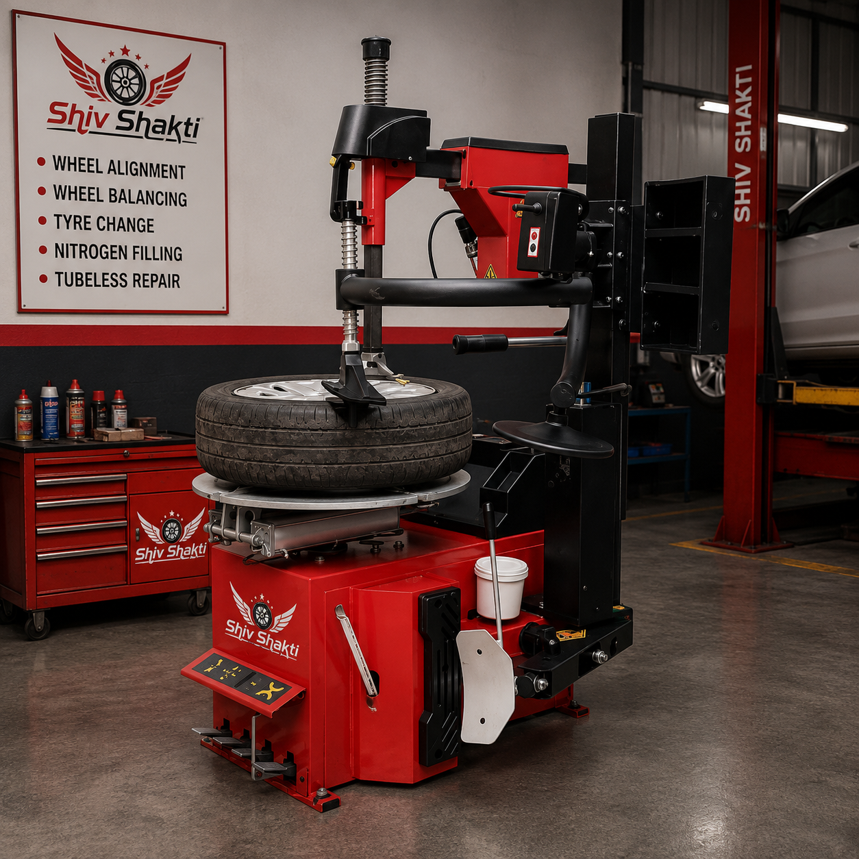 RFT Tyre Changer Machine