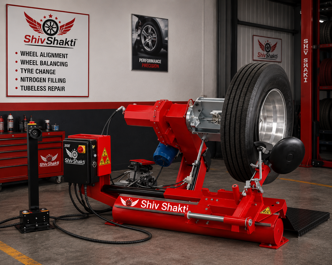 Truck & Bus Tyre Changer