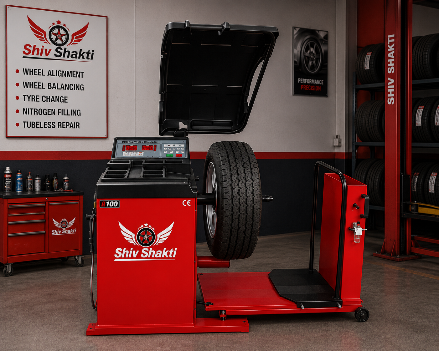 Truck & Bus Wheel Balancer
